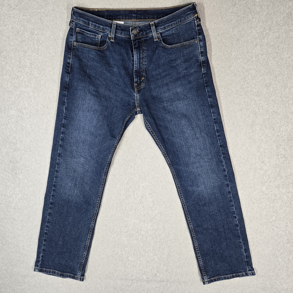 Levi's 506 Men Jeans 33X30 Blue Denim Straight 27.5" Inseam